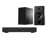 Zestawy stereo - Rotel A11 MkII (czarny) + Tesi 3 (czarny) - miniaturka - grafika 1