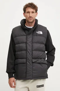 The North Face bezrękawnik Limbara Insulated Vest męski kolor czarny zimowy NF0A89G6JK31 - Kamizelki męskie - miniaturka - grafika 1