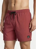 Kąpielówki męskie - Quiksilver Szorty kąpielowe Everyday Deluxe EQYJV04101 Czerwony Regular Fit - miniaturka - grafika 1