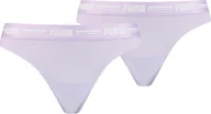 Majtki damskie - Bielizna damska Puma String 2P Pack fioletowa 907854 07-S - miniaturka - grafika 1