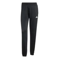 Spodnie damskie - Damskie Spodnie ADIDAS W 3S TP TRIC JF3383 – Czarny - miniaturka - grafika 1