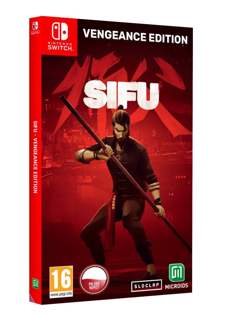 Sifu Vengeance Edition Steelbook GRA NINTENDO SWITCH