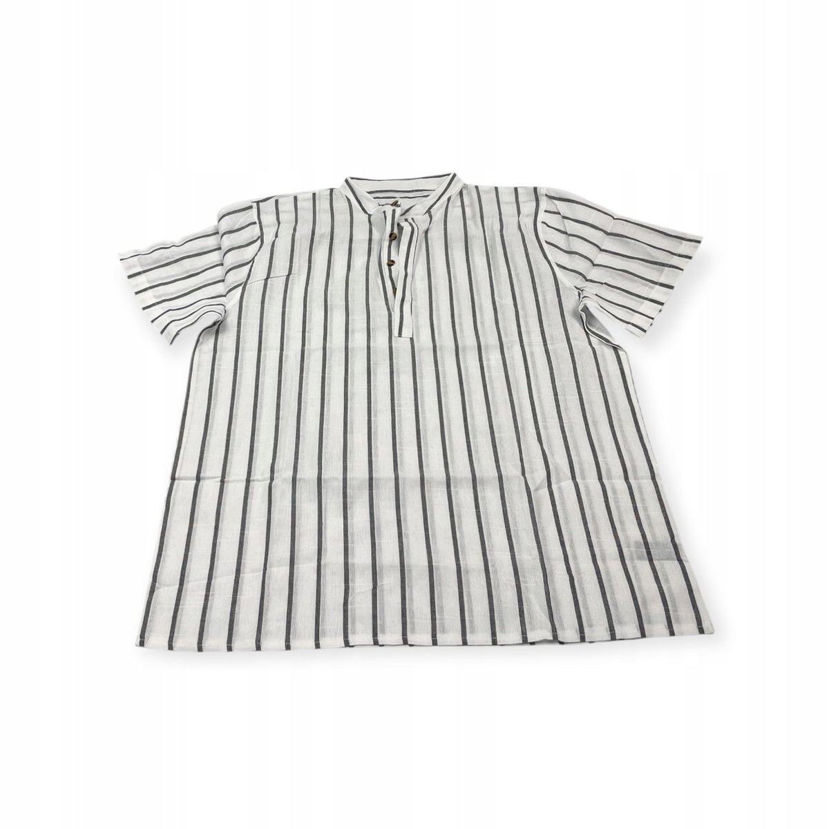 Koszula męska OLD MONEY Pasy Krótki rękaw Rozmiar L