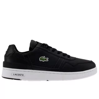 Buty sportowe męskie - Buty Lacoste T-Clip 222 9 SMA 744SMA0094-312 - czarne - grafika 1