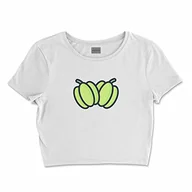 Koszulki i topy damskie - Bona Basics, Damski T-shirt basic, z nadrukiem cyfrowym, 100 bawełny, biały, swobodny, damski top, rozmiar: M, biały, M - miniaturka - grafika 1