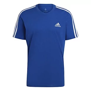 adidas T-shirt męski, niebieski/biały, S - Koszulki męskie - miniaturka - grafika 1