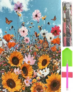 HAFT DIAMENTOWY 5D Zestaw Obraz MOZAIKA 40*60cm - Zabawki kreatywne HAFT DIAMENTOWY 5D Zestaw Obraz MOZAIKA 40*60cm - Zabawki kreatywne - miniaturka - grafika 1