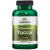 Witaminy i minerały - SWANSON Yucca 500mg 100caps - miniaturka - grafika 1
