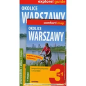 Atlasy i mapy - Okolice Warszawy. Mapa Turystyczna 1:150 000 Outlet - miniaturka - grafika 1