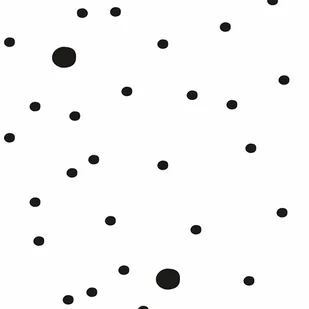 Tapeta dla dzieci Kropki (Black Dots) - Tapety - miniaturka - grafika 1