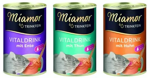 Miamor VitalDrink Mix smaków 3x135ml - Mokra karma dla kotów - miniaturka - grafika 1