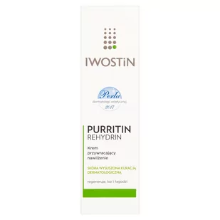 Iwostin Sanofi Aventis Purritin Rehydrin Krem przywracający nawilżenie 40ml - Kremy do twarzy - miniaturka - grafika 2