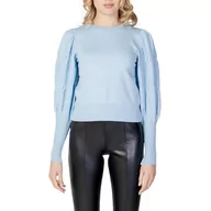 Swetry damskie - ONLY Onlmelita L/S O-Neck KNT Noos sweter damski, Cashmere Blue, XL - miniaturka - grafika 1