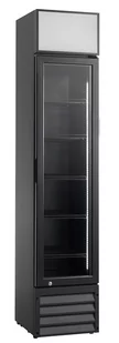 Szafa chłodnicza przeszklona SD217BE | 160l (RQ216-BLACK) - Szafy i witryny chłodnicze - miniaturka - grafika 1