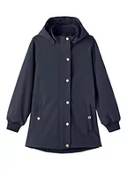 Kurtki i płaszcze dla dziewczynek - NAME IT dziewczęca kurtka softshellowa ALFA08 długa, Picante, 140 cm - miniaturka - grafika 1