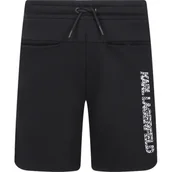 Spodnie i spodenki dla chłopców - Karl Lagerfeld Kids Szorty | Regular Fit - miniaturka - grafika 1