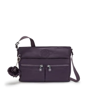 Kipling NEW ANGIE, Mała Krzyżówka, 7.5 x 80 x 38 cm, Ultimate Plum, Fioletowy - Torebki damskie - miniaturka - grafika 1