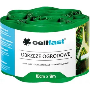 CELLFAST Obrzeże ogrodowe zieleń 10cm x 9m 30-001 989980 - Ogrodzenia - miniaturka - grafika 1