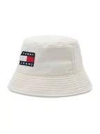 Czapki męskie - Tommy Jeans Kapelusz Denim Bucket AM0AM09584 Beżowy - miniaturka - grafika 1