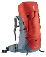 Plecaki - DEUTER Plecak damski AIRCONTACT LITE 45+10 SL paprika teal - miniaturka - grafika 1
