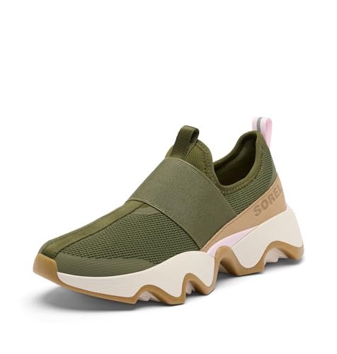 Sorel Damskie buty zimowe Kinetic Impact 2 Strap Utility Green, Pink Dawn, 3,5 UK, Utility Zielony Różowy Świt, 36.5 EU