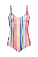 Stroje kąpielowe - Strój kąpielowy Femi Stories Lavender jednoczęsciowy w paski-XS - miniaturka - grafika 1