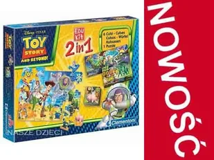 CLEMENTONI 13719 PUZZLE I KLOCKI TOY STORY 2W1 - Puzzle - miniaturka - grafika 1