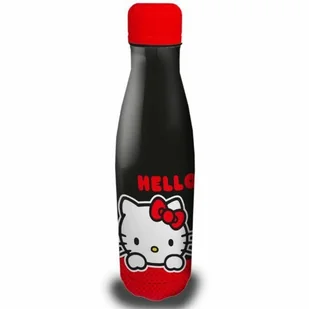 Coriex Butelka na wodę Hello Kitty 500ml czarny/black 10684 - Latarki - miniaturka - grafika 1