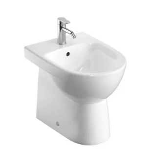 Koło Nova Pro Premium Bidet stojący 48x35,5 cm krótki biały M35107000 - Bidety - miniaturka - grafika 2