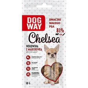 Przysmak dla psa DOGWAY Chelsea Wołowina z marchewką 50 g - Przysmaki dla psów - miniaturka - grafika 1