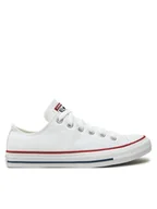 Trampki damskie - Converse Trampki Chuck Taylor All Star Ox M7652C Biały - miniaturka - grafika 1