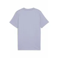 Odzież sportowa dziecięca - Młodzieżowa koszulka ESS z logo No. 1 PUMA Cool Weather Blue - miniaturka - grafika 1