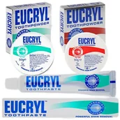Pasty do zębów - Eucryl pasta do zębów i preparaty do usuwania rozpuszczania kamienia nazębnego z zębów wybielania 2 sztuki - miniaturka - grafika 1