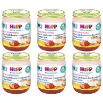 Hipp Moje Śniadanko Musli jabłkowo-truskawkowe z jogurtem po 9. miesiącu zestaw 6 x 160 g Bio - Desery dla dzieci - miniaturka - grafika 1