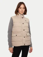 Odzież trekkingowa damska - Whistler Kamizelka Amaretto W Puffer W244079 Beżowy Regular Fit - miniaturka - grafika 1