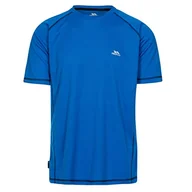 Koszulki męskie - Trespass Albert szybkoschnący T-shirt męski z krótkimi rękawami NIEBIESKI XS MATOTSO10026_BLUXS - miniaturka - grafika 1