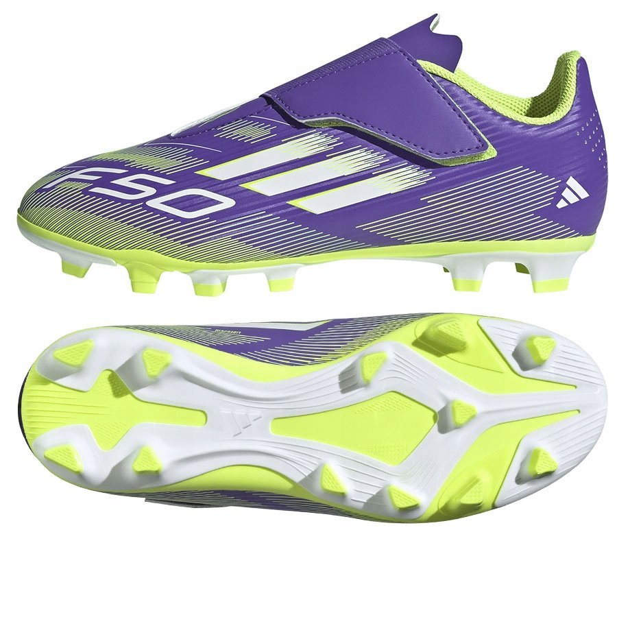 Buty adidas F50 Club Vel Jr FG/MG JI0036 fioletowy 29