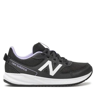 Sneakersy New Balance YK570PP3 Czarny - Buty dla dziewczynek - miniaturka - grafika 1