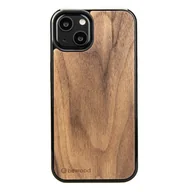 Etui i futerały do telefonów - Bewood Drewniane etui iPhone 13 ORZECH AMERYKAŃSKI BWD08636 - miniaturka - grafika 1