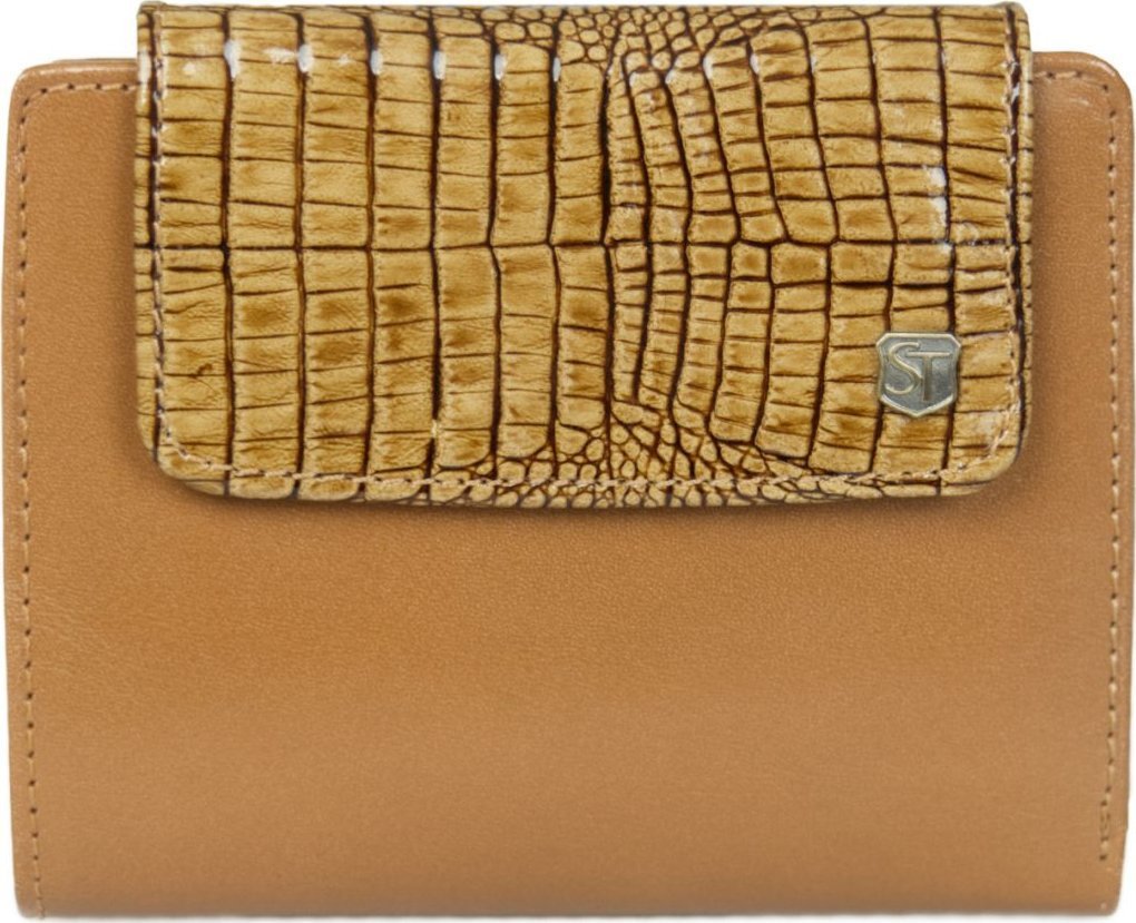 Stefania Skórzany portfel damski krokodyl patricia - stefania