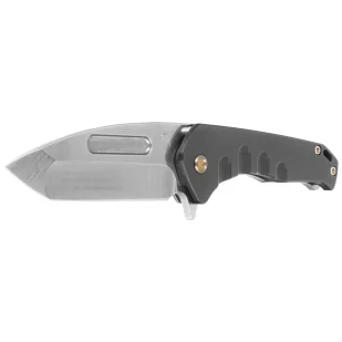 Nóż składany Medford Praetorian Swift FL Flipper Tumbled Tanto, Black Handle, Bronze HW/Clip, S45VN (MKFF2064TT-42TM-T1C1-Q4) - Noże - miniaturka - grafika 2