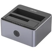Stacje dokujące i replikatory portów - Stacja dokująca UNITEK Y-3027GY01-EU Y-3027GY01-EU - miniaturka - grafika 1