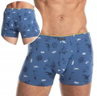 Majtki męskie - BOKSERKI Męskie Lama Szorty Bawełniane - L - miniaturka - grafika 1