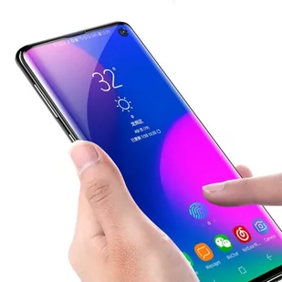 Samsung Baseus Folia Baseus 3D Galaxy S10 Plus x2 Black KS01 baseus_20191008134703 - Szkła hartowane na telefon - miniaturka - grafika 1
