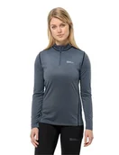 Koszulki i topy damskie - Jack Wolfskin Damska koszulka turystyczna Sky Thermal Hz W - miniaturka - grafika 1