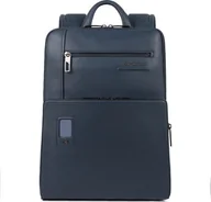 Plecaki - Piquadro Piquadro, Urban, Leather, Backpack, Blue, With Ipad Compartment, CA5102AO - BLU, For Men For Men - miniaturka - grafika 1