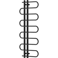 Grzejniki pokojowe - Mexen Kiso grzejnik łazienkowy 1250 x 500 mm, 256 W, czarny - miniaturka - grafika 1