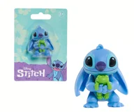 Figurki dla dzieci - STITCH Figurka STITCH Z ŻABKĄ Kolekcjonerska 5cm JUST PLAY 46284 - miniaturka - grafika 1