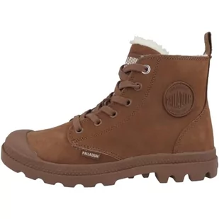 Palladium Pampa Hi Zip WL, trampki damskie, brązowe PATTINA, 35,5 EU, Brown Pattina, 35.5 EU - Trampki damskie - miniaturka - grafika 1