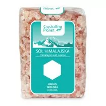 SÓL - CRYSTALLINE PLANET SÓL HIMALAJSKA RÓŻOWA GRUBO MIELONA 600 g - CRYSTALLINE PLANET - Sól - miniaturka - grafika 1